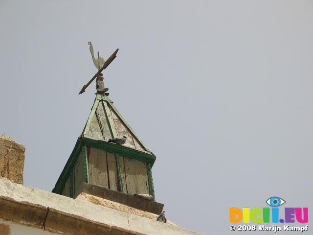 27887 Wind vane Iglesa Santa Maria Church Betancuria